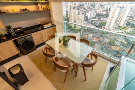 Varanda gourmet de apartamento à venda com 2 quartos, 65m² em Jardim Prudência, São Paulo