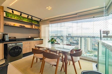 Varanda gourmet de apartamento à venda com 2 quartos, 65m² em Jardim Prudência, São Paulo