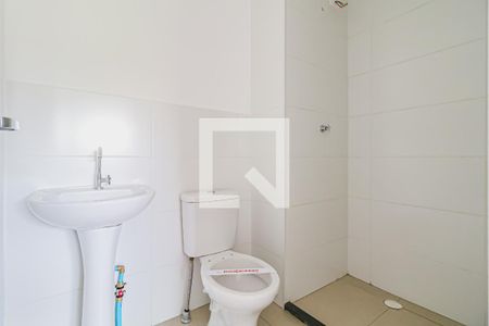 Banheiro de apartamento à venda com 1 quarto, 26m² em Vila Butantã, São Paulo