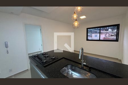 Sala de apartamento para alugar com 1 quarto, 36m² em Jardim Jamaica, Santo André