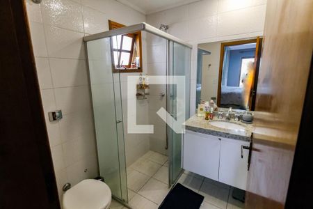 Banheiro da Suíte de casa de condomínio à venda com 3 quartos, 180m² em Jardim Ampliacao, São Paulo