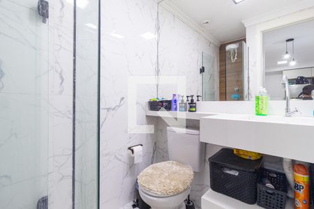 Banheiro Social de apartamento para alugar com 2 quartos, 40m² em Padroeira, Osasco