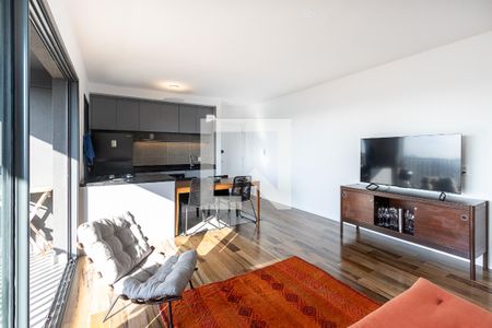 Sala de apartamento à venda com 2 quartos, 96m² em Jardim Vera Cruz, São Paulo