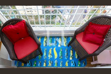 Varanda de apartamento para alugar com 2 quartos, 57m² em Jardim Celeste, São Paulo