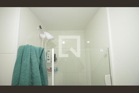 Banheiro da Suíte de apartamento à venda com 1 quarto, 27m² em Vila Tolstoi, São Paulo