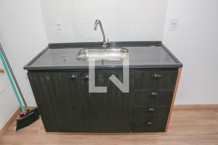 Sala e Cozinha de apartamento para alugar com 1 quarto, 26m² em Água Branca, São Paulo