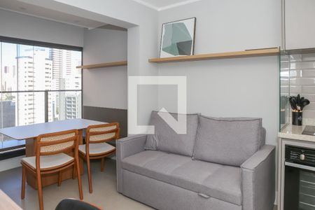 Sala de apartamento para alugar com 1 quarto, 41m² em Perdizes, São Paulo