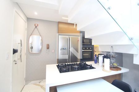Cozinha de apartamento à venda com 3 quartos, 168m² em Vila Castelo, São Paulo