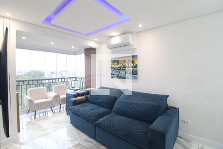 Sala de apartamento à venda com 3 quartos, 168m² em Vila Castelo, São Paulo