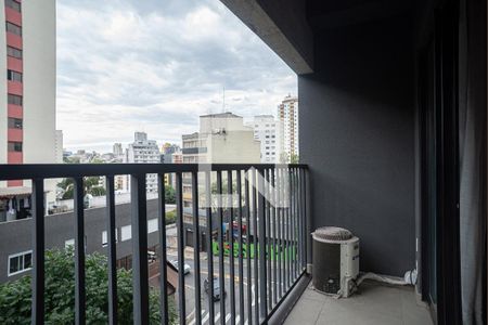 Varanda do Stufio de kitnet/studio à venda com 1 quarto, 22m² em Bela Vista, São Paulo