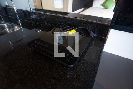 Cozinha de kitnet/studio à venda com 1 quarto, 22m² em Bela Vista, São Paulo