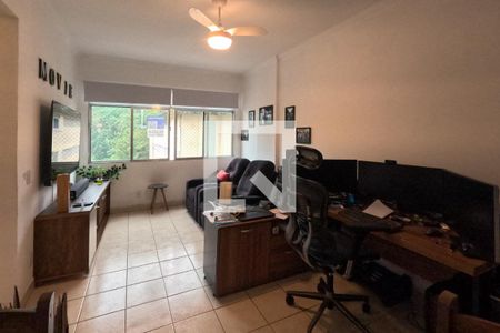 Sala de apartamento para alugar com 1 quarto, 64m² em José Menino, Santos