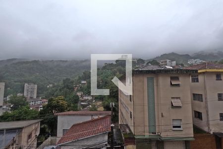 Vista da Sala de apartamento para alugar com 1 quarto, 64m² em José Menino, Santos