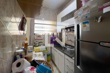 Cozinha e Área de serviço de apartamento à venda com 2 quartos, 54m² em Vila Mariana, São Paulo