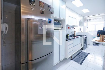 Cozinha de apartamento à venda com 3 quartos, 91m² em Barcelona, São Caetano do Sul
