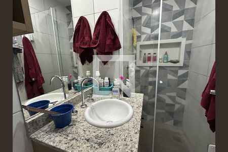 Banheiro da Suíte de apartamento à venda com 3 quartos, 145m² em Cachambi, Rio de Janeiro