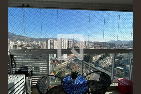 Varanda da Sala de apartamento à venda com 3 quartos, 145m² em Cachambi, Rio de Janeiro