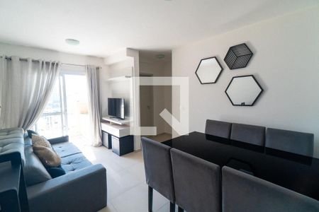 Sala de apartamento para alugar com 2 quartos, 54m² em Vila Guarani (zona Sul), São Paulo