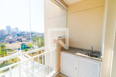 Sacada de apartamento para alugar com 2 quartos, 54m² em Vila Guarani (zona Sul), São Paulo