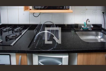 Cozinha de apartamento à venda com 3 quartos, 68m² em Jardim Melo, Diadema