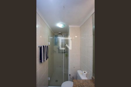 Banheiro Social de apartamento à venda com 3 quartos, 68m² em Jardim Melo, Diadema