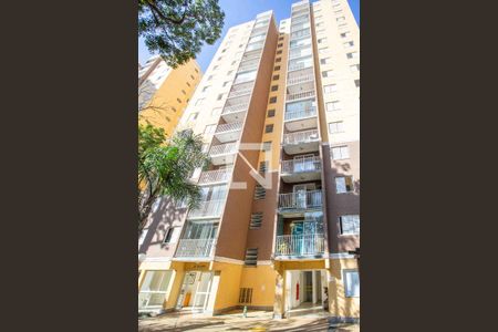 Fachada do bloco de apartamento à venda com 3 quartos, 68m² em Jardim Melo, Diadema