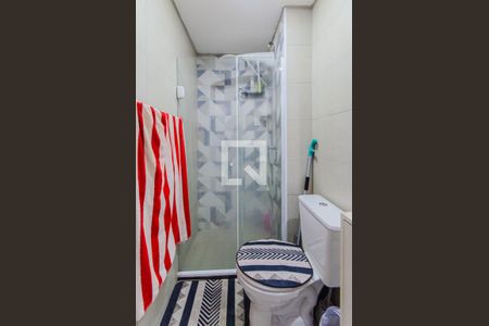 Banheiro de kitnet/studio à venda com 1 quarto, 24m² em Sé, São Paulo