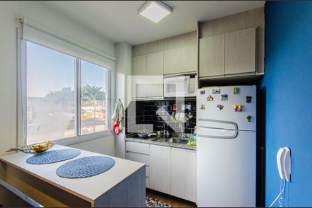 Cozinha de kitnet/studio à venda com 1 quarto, 24m² em Sé, São Paulo