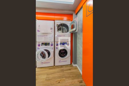 Área comum - Lavanderia de kitnet/studio à venda com 1 quarto, 24m² em Sé, São Paulo