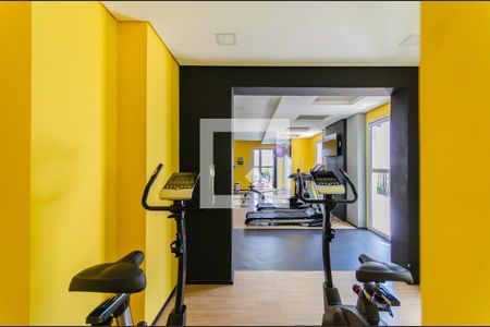 Área comum - Academia de kitnet/studio à venda com 1 quarto, 24m² em Sé, São Paulo