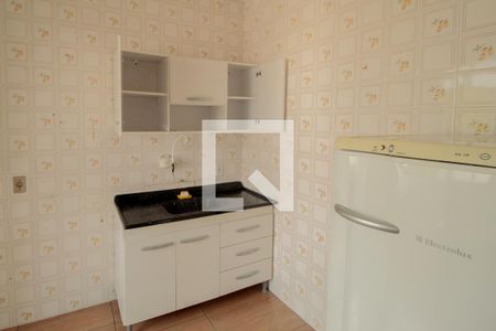 Cozinha de apartamento à venda com 1 quarto, 65m² em Jardim do Salso, Porto Alegre