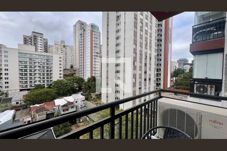 Sacada de kitnet/studio para alugar com 1 quarto, 30m² em Pinheiros, São Paulo