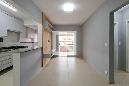 Sala de apartamento para alugar com 1 quarto, 47m² em Guilhermina, Praia Grande