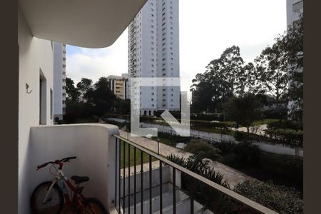 Varanda da Sala de apartamento à venda com 2 quartos, 76m² em Vila Suzana, São Paulo