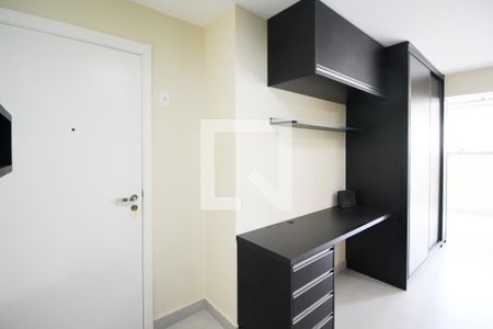 Cozinha de kitnet/studio para alugar com 1 quarto, 37m² em Indianópolis, São Paulo