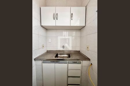 Cozinha de apartamento para alugar com 1 quarto, 14m² em Cidade Universitária, Campinas