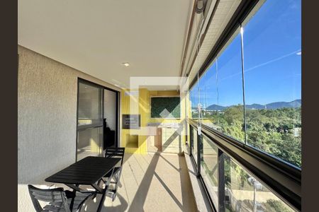 Varanda de apartamento à venda com 3 quartos, 91m² em Recreio dos Bandeirantes, Rio de Janeiro