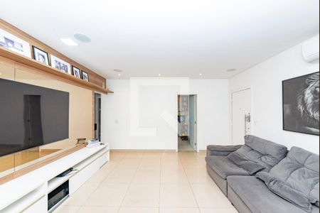 Sala de apartamento à venda com 3 quartos, 124m² em Castelo, Belo Horizonte