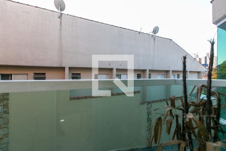 Varanda da Sala de casa de condomínio à venda com 2 quartos, 90m² em Vila Carmosina, São Paulo