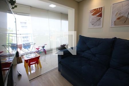 Sala de apartamento à venda com 2 quartos, 50m² em Jardim Roberto, Osasco