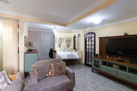 Sala de casa de condomínio à venda com 3 quartos, 90m² em Jardim Ester Yolanda, São Paulo