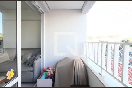 Varanda da Sala de apartamento à venda com 2 quartos, 63m² em Vila Morse, São Paulo