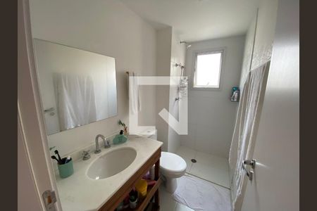 Banheiro da Suíte de apartamento à venda com 2 quartos, 66m² em Santo Amaro, São Paulo