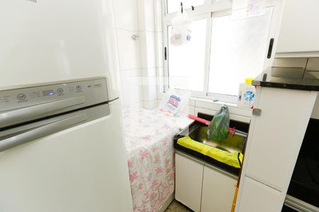 Área de Serviço de apartamento à venda com 3 quartos, 85m² em Santa Cruz Industrial, Contagem