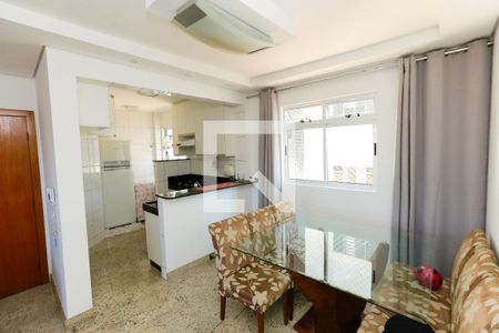 Sala de apartamento à venda com 3 quartos, 85m² em Santa Cruz Industrial, Contagem