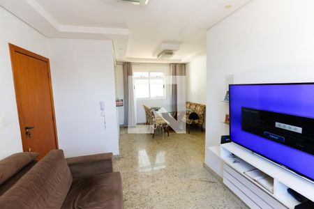 Sala de apartamento à venda com 3 quartos, 85m² em Santa Cruz Industrial, Contagem