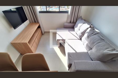 Sala de apartamento à venda com 1 quarto, 25m² em Barra Funda, São Paulo