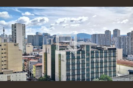 Vista Sala de apartamento à venda com 1 quarto, 25m² em Barra Funda, São Paulo