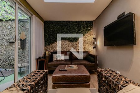 Sala de apartamento à venda com 1 quarto, 48m² em Leblon, Rio de Janeiro