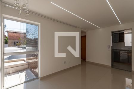 Sala de apartamento para alugar com 2 quartos, 59m² em Santa Branca, Belo Horizonte